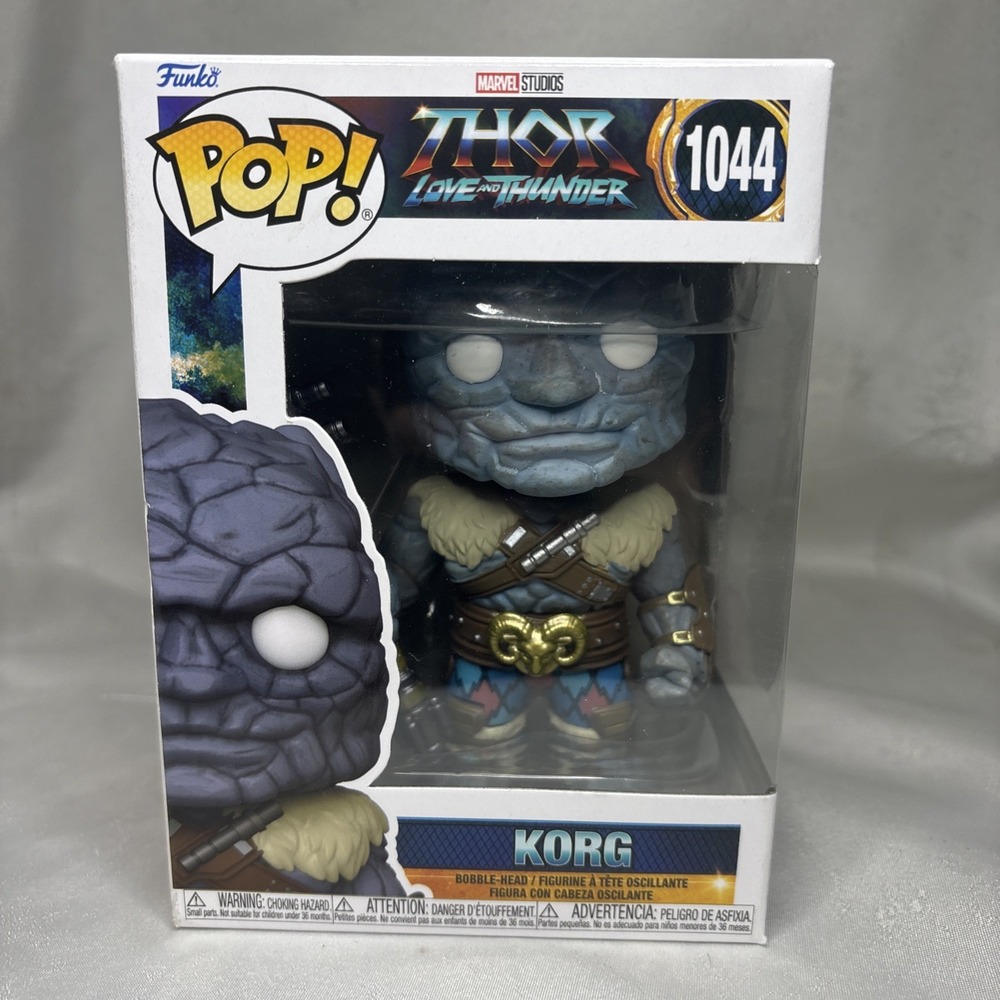 NM Funko POP! Marvel Thor Love and Thunder Korg #1044‎